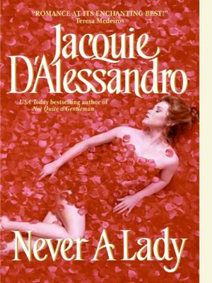 cover image of Never A Lady